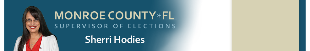 Monroe County Supervisor of Elections banner