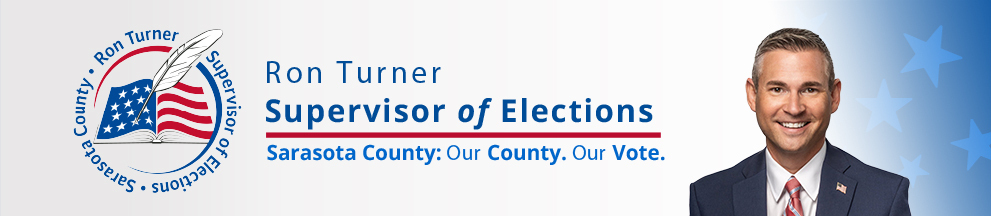 Ron Turner Supervisor of Elections Sarasota County